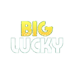 Big Lucky logo med lykketemafarger